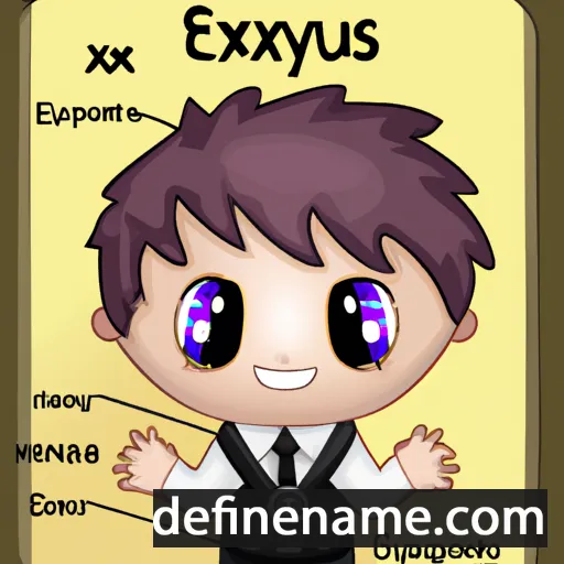 cartoon of the name Eryxias