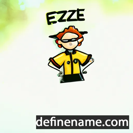 cartoon of the name Erzsie