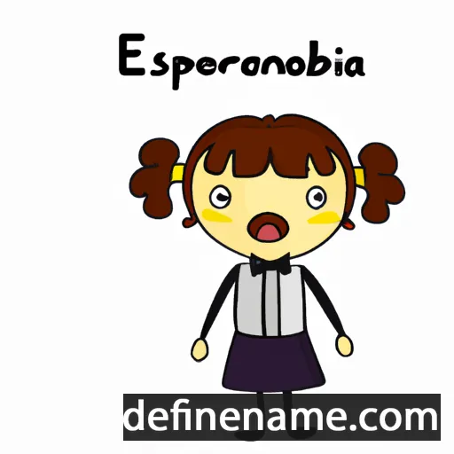 cartoon of the name Escribonia