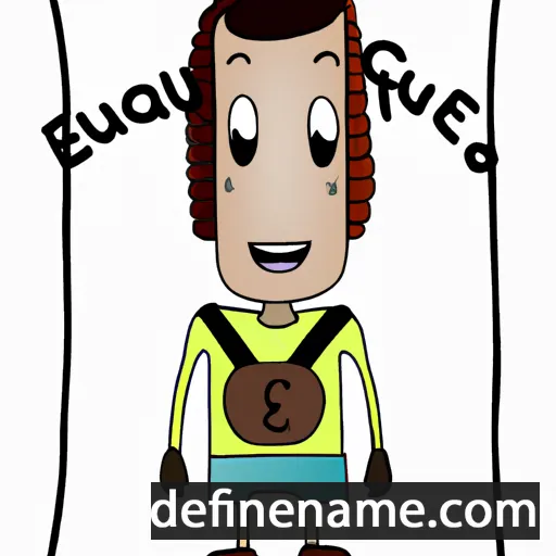 cartoon of the name Esequiel