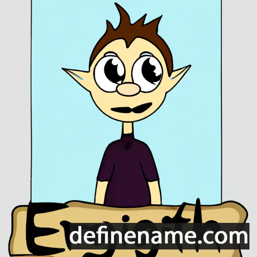 cartoon of the name Esgerth