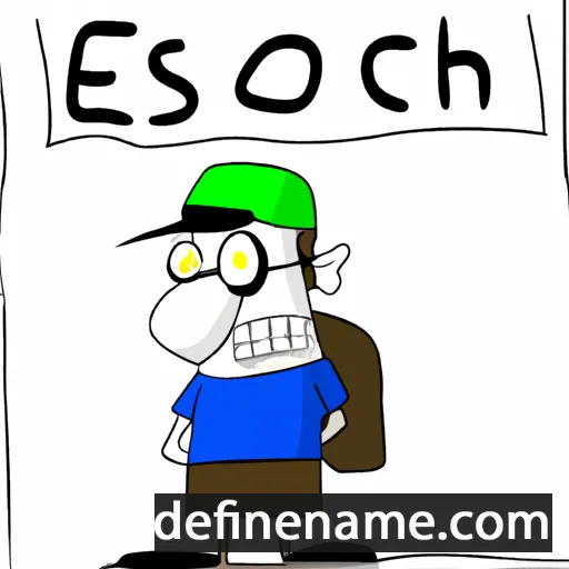 cartoon of the name Eshcol