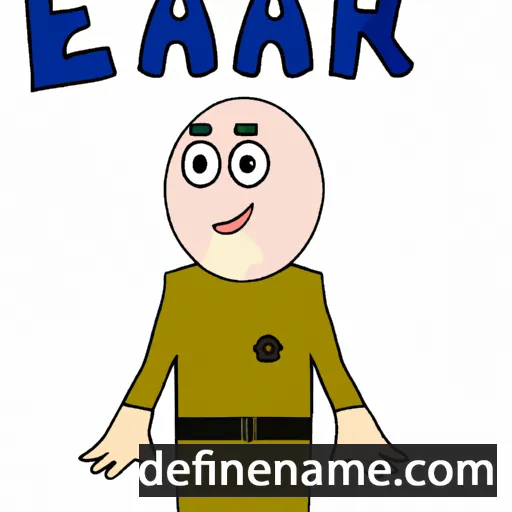 cartoon of the name Esjar