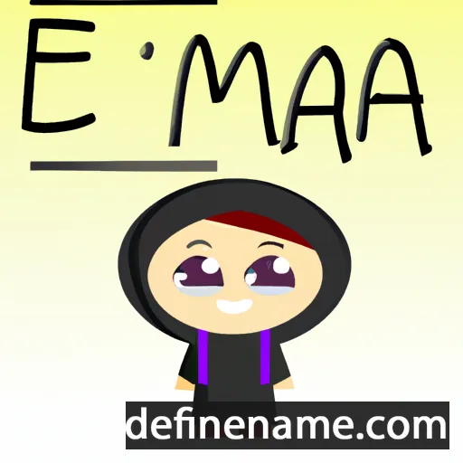 Esmana cartoon