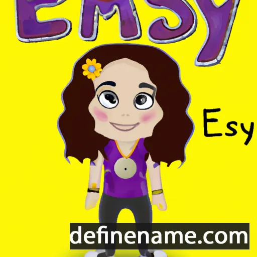 Esmay cartoon