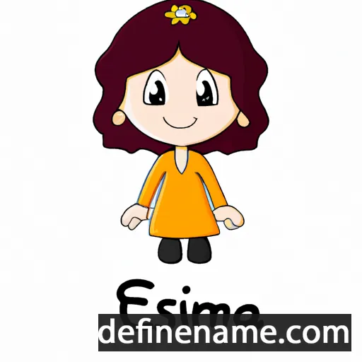 Esmila cartoon