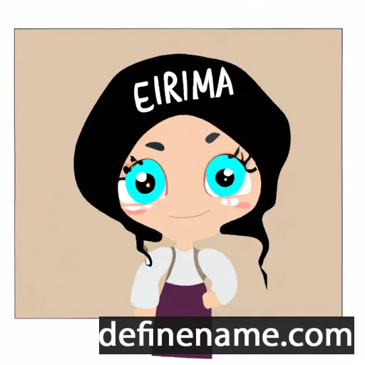 cartoon of the name Esmirna