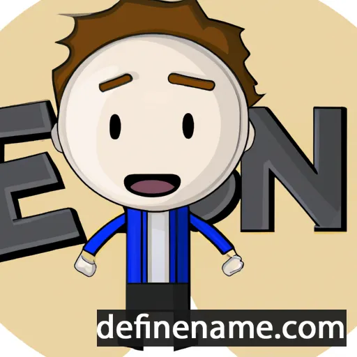 cartoon of the name Eson