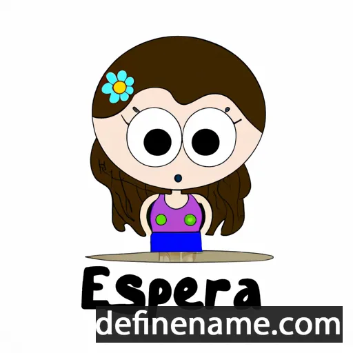 Espera cartoon