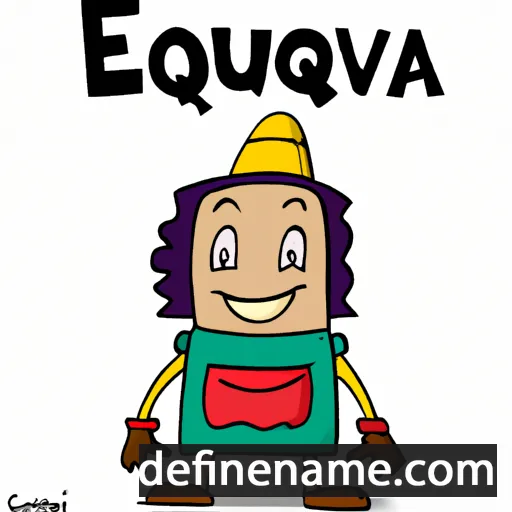 Esquiva cartoon