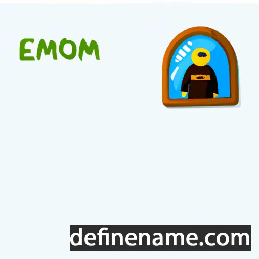 cartoon of the name Esrom