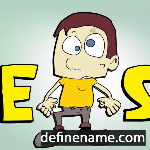 cartoon of the name Esse