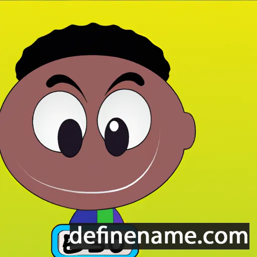 cartoon of the name Essien