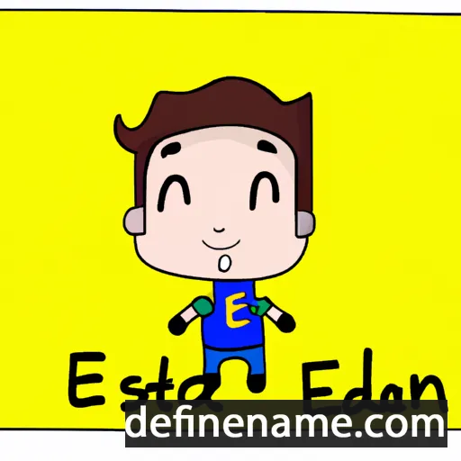 Estéban cartoon