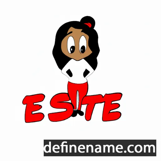 Estè cartoon