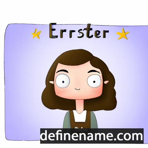 Esterre cartoon