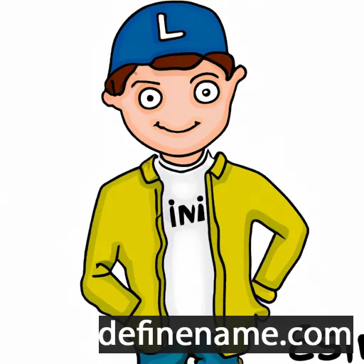 cartoon of the name Estlin