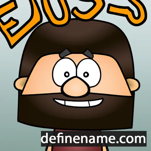 cartoon of the name Esus