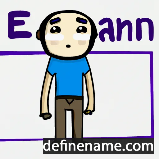 Etán cartoon