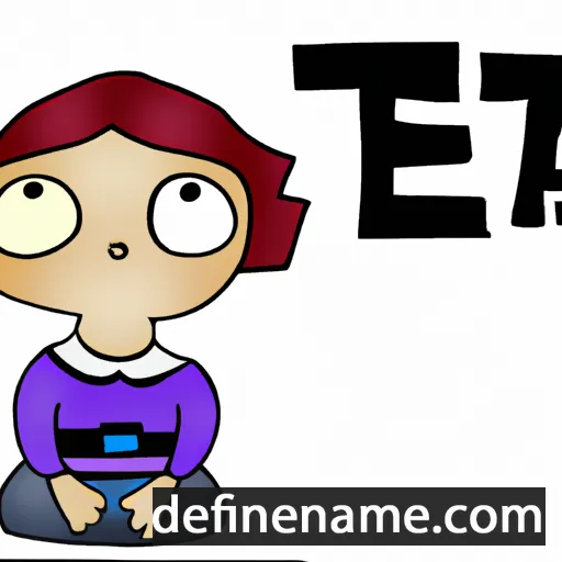 cartoon of the name Eta