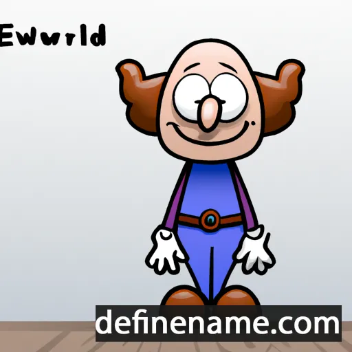 cartoon of the name Etelwold