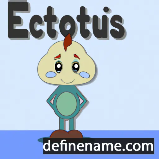 Eteoclus cartoon