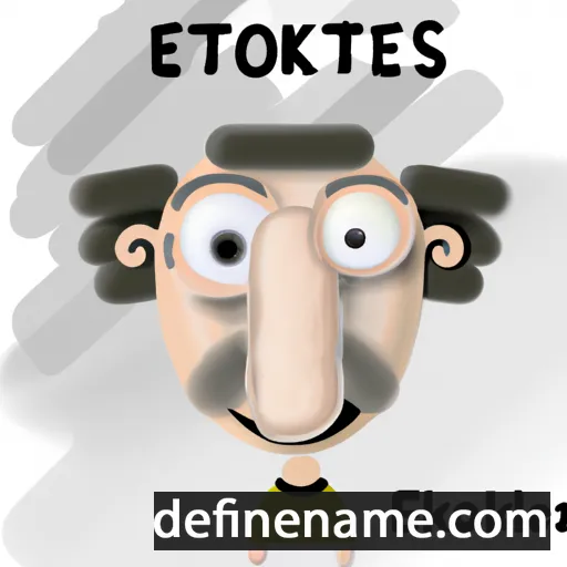 Eteokles cartoon