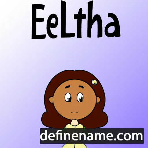 Ethela cartoon