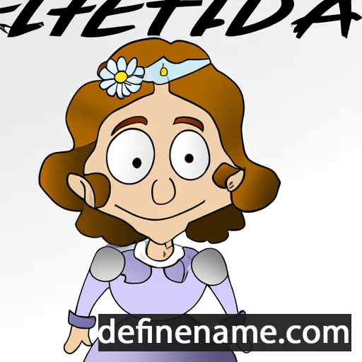 cartoon of the name Ethelda