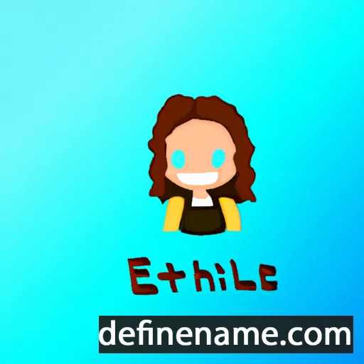 Ethelle cartoon