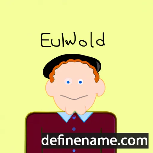 cartoon of the name Ethelwold