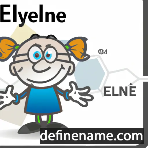 Ethylene cartoon