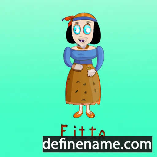 cartoon of the name Etiitta