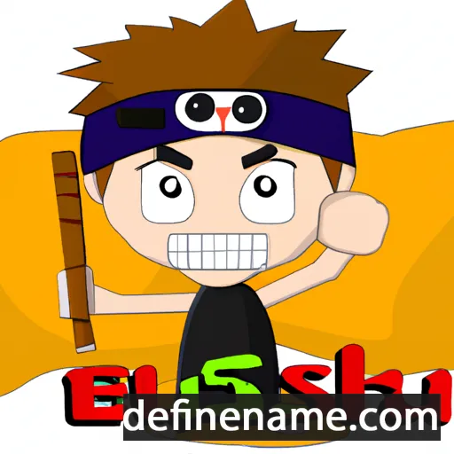 Etsushi cartoon