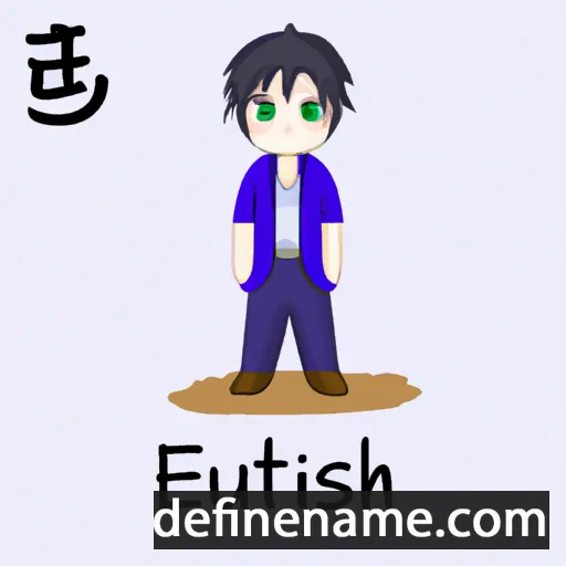 cartoon of the name Etsushirou