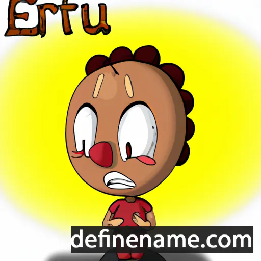 Ettaru cartoon