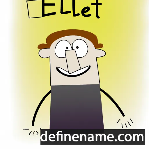 cartoon of the name Ettel