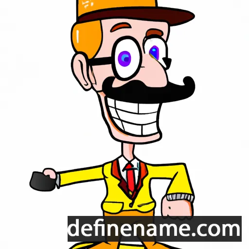 cartoon of the name Eubrand