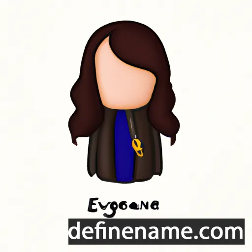 cartoon of the name Évangélique