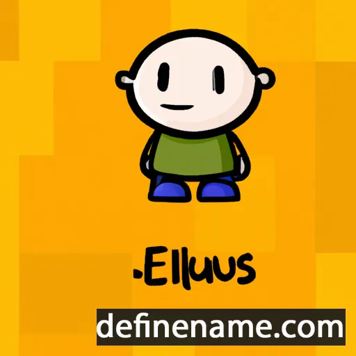 cartoon of the name Eubulus