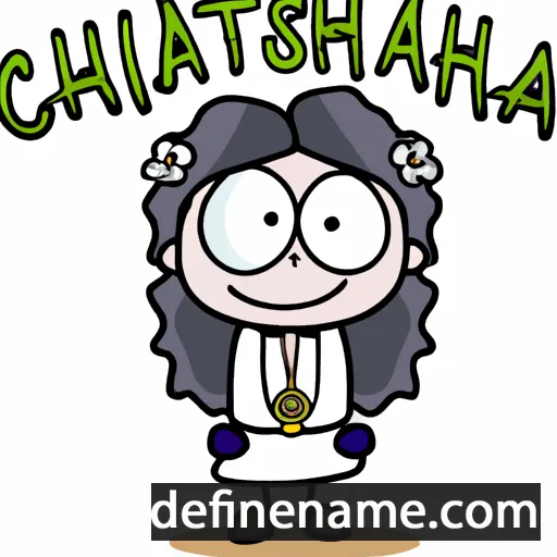 cartoon of the name Eucharista