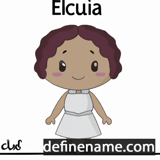 Eucleia cartoon