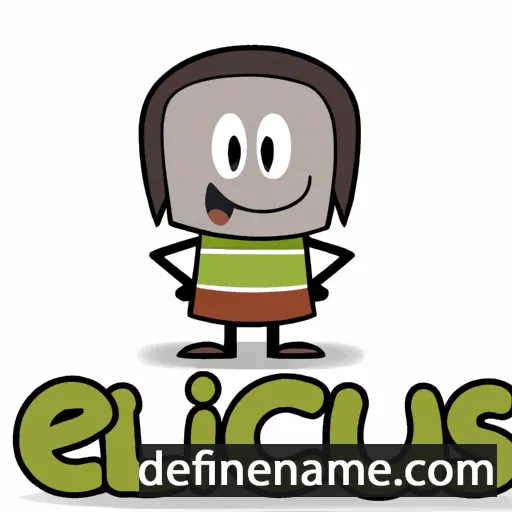 cartoon of the name Eucles