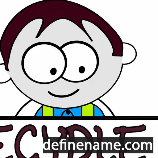 cartoon of the name Euclyde