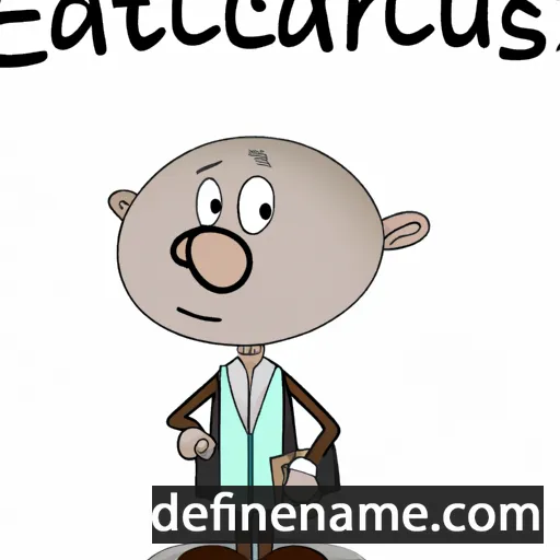 Eucrates cartoon