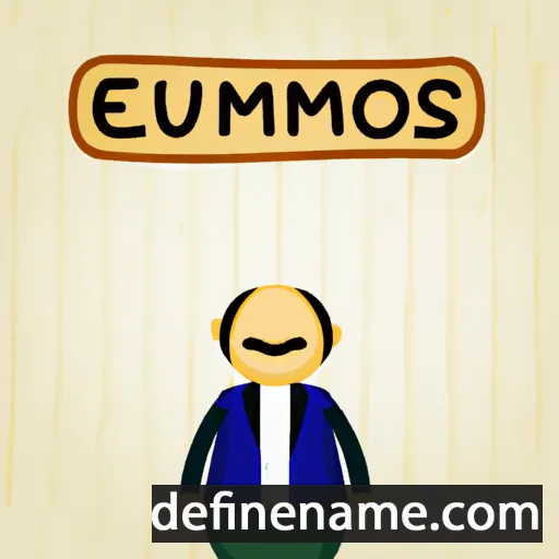 cartoon of the name Eudamos