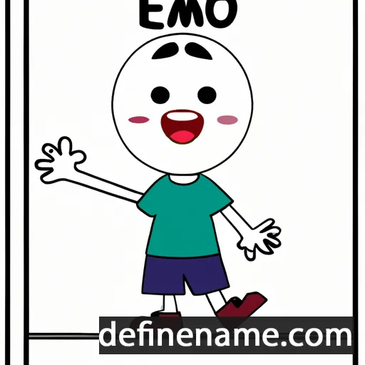 cartoon of the name Eufêmio