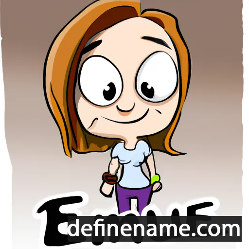 cartoon of the name Eufemie