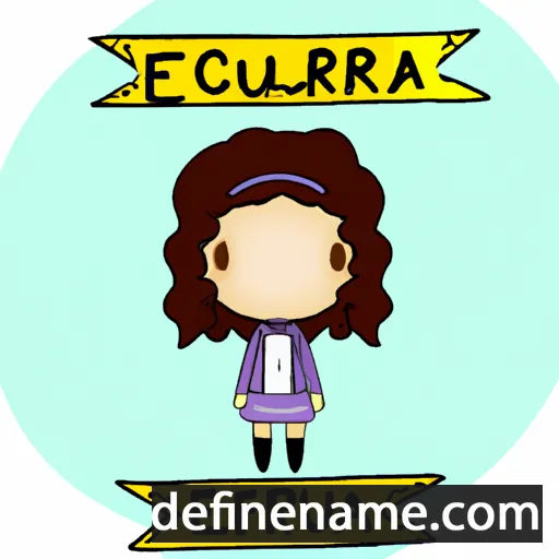 cartoon of the name Eufracia