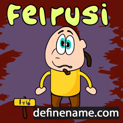 cartoon of the name Eufrasi